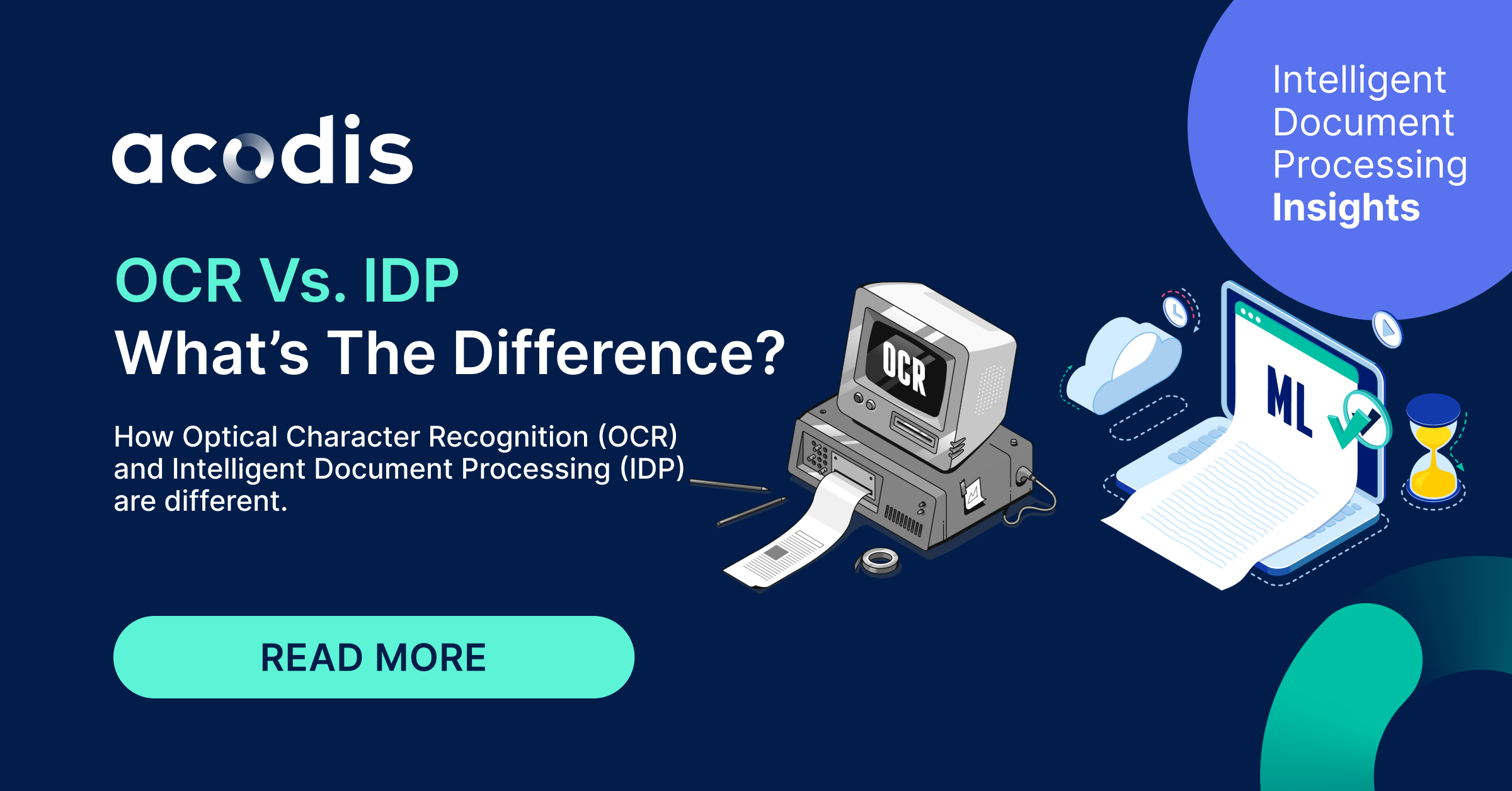 Ocr Vs Idp Intelligent Document Processing Whats The Difference CLOUD 